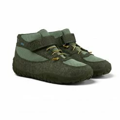 Meilleure vente ✨ Affenzahn - Kid's Dreamer Mission Wolle Midboot Forest - Chaussures hiver 💯