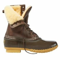 Meilleur prix 🎁 L.L.Bean - 👩 Women's 10'' Shearling Bean Boot - Chaussures hiver 🔔